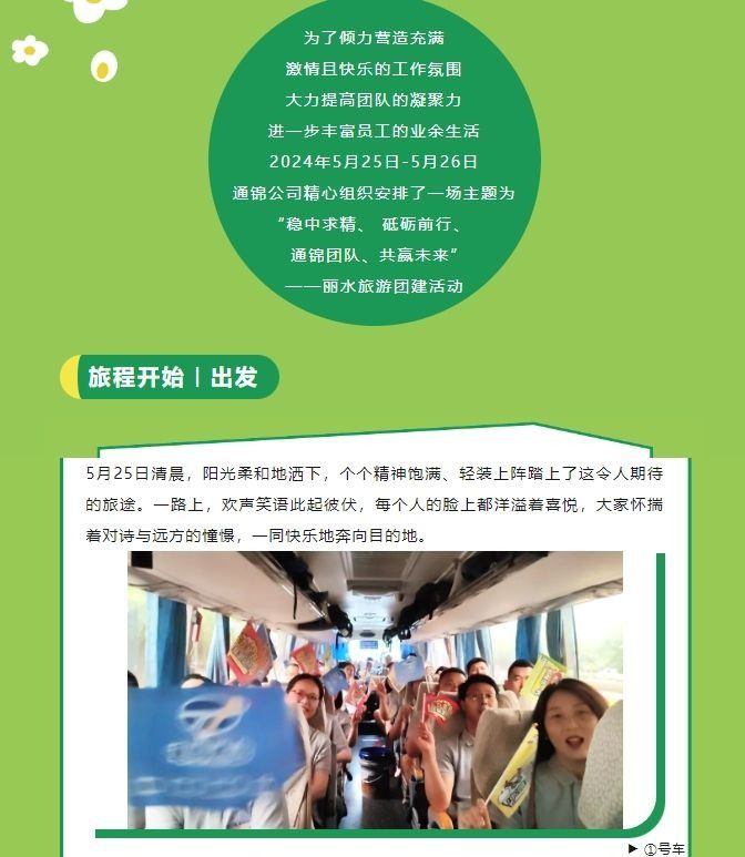 蘇州通錦2024年浙江麗水旅游團(tuán)建活動(dòng)回顧